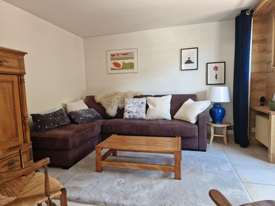 Appartement La Duchere Le Plan-La Giettaz Massif Des Aravis Exterior foto