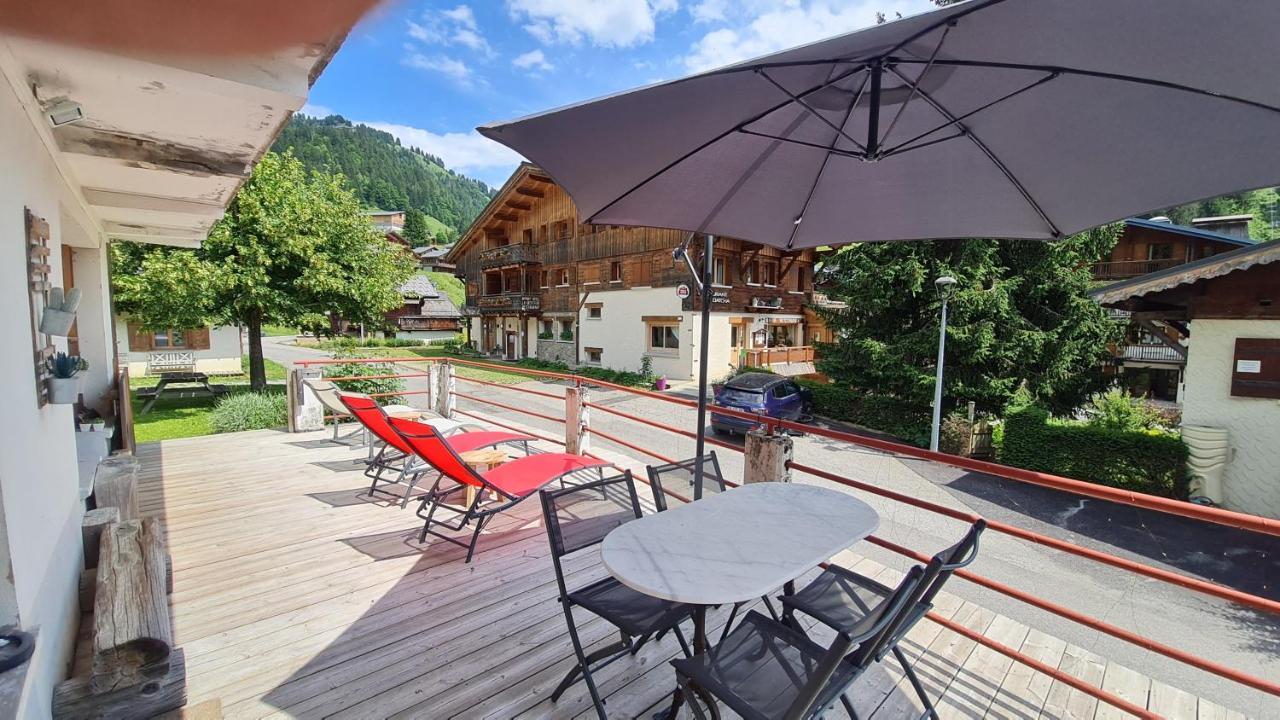 Appartement La Duchere Le Plan-La Giettaz Massif Des Aravis Exterior foto