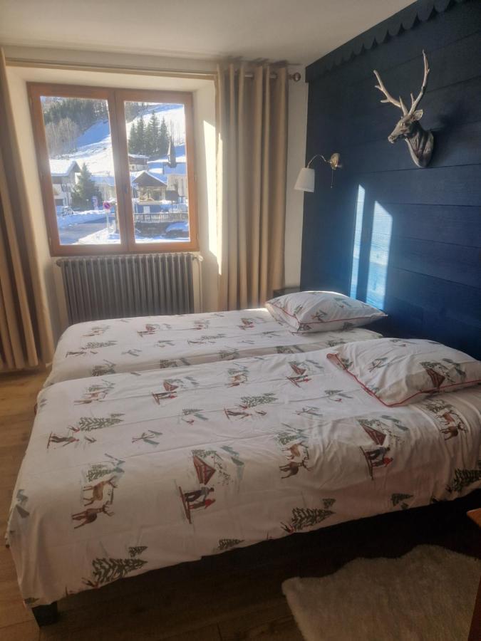Appartement La Duchere Le Plan-La Giettaz Massif Des Aravis Exterior foto