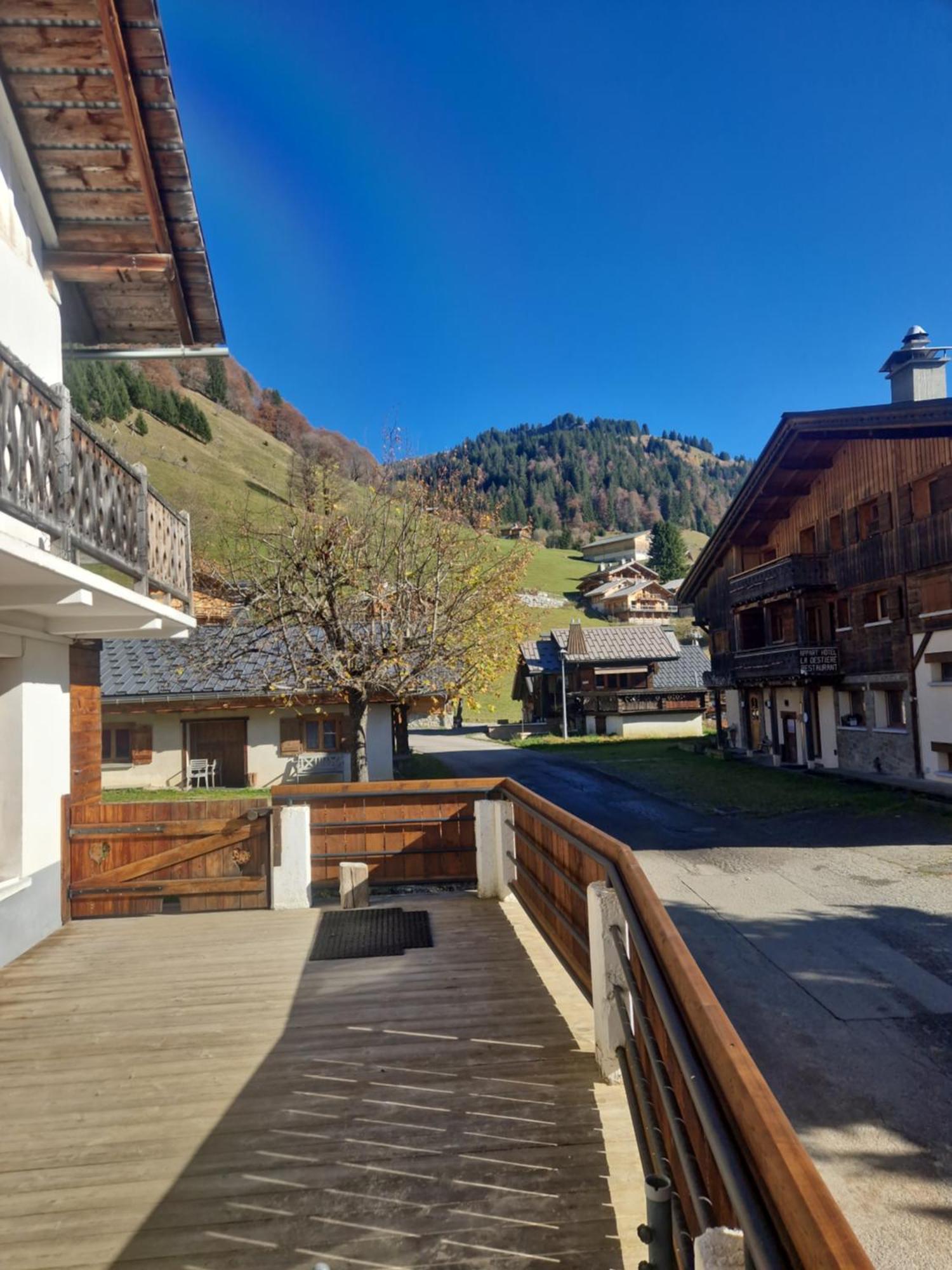 Appartement La Duchere Le Plan-La Giettaz Massif Des Aravis Exterior foto